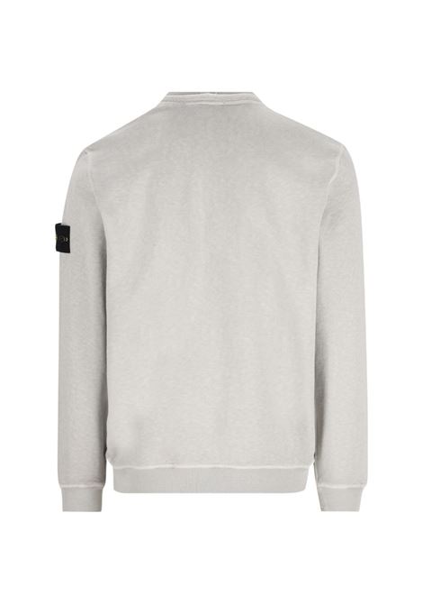 felpa 6100034 uomo grigia STONE ISLAND | L1S15 6100034 S0060V0161